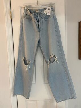 Abercrombie & Fitch mid rise slouchy jean